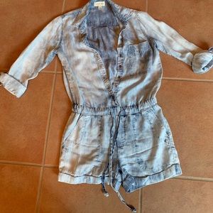 Anthropologie Cloth and stone romper XS